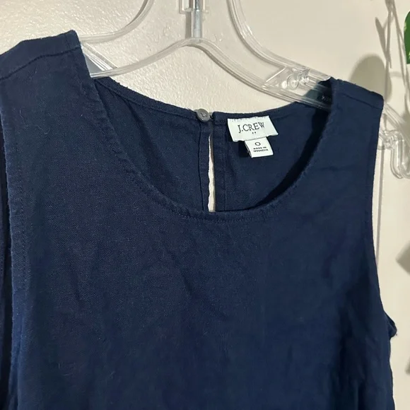 J. Crew Classic Navy Mini Dress - Picture 3 of 4